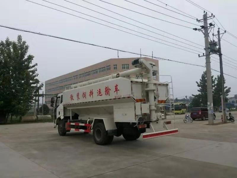 一汽解放22方（11噸）電動(dòng)飼料車(chē)
