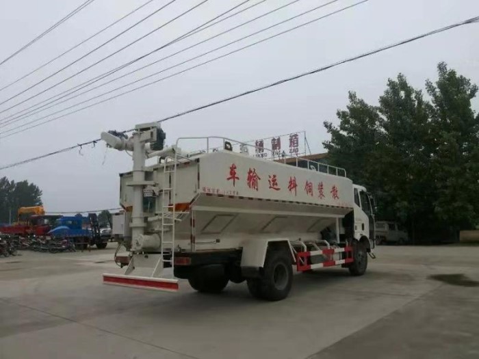 一汽解放22方（11噸）電動(dòng)飼料車(chē)